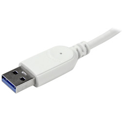 StarTech.com Hub USB à 4 Ports avec Ethernet, USB-A, Gigabit Ethernet/GbE, USB 5Gbps, Design Robuste, Alimentation par Bus, Hu
