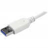 StarTech.com Hub USB à 4 Ports avec Ethernet, USB-A, Gigabit Ethernet/GbE, USB 5Gbps, Design Robuste, Alimentation par Bus, Hu