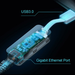TP-Link UE300 carte réseau Ethernet 1000 Mbit/s