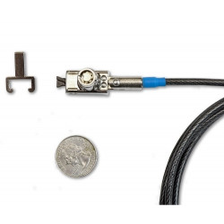 DELL 1DJXC câble antivol Noir, Argent 1,82 m