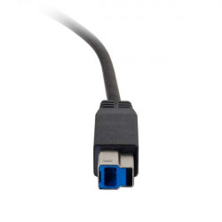 C2G USB 3.0, C - Standard B, 3m câble USB USB 3.2 Gen 1 (3.1 Gen 1) USB C USB B Noir