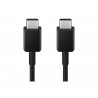 Samsung EP-DX310JBEGEU câble USB 1,8 m USB C Noir