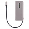 StarTech.com Hub USB C 4 Ports - 4x Ports USB-C, USB 3.1 10Gbps - Hub USB 3.2 Portable avec Power Delivery Pass-Through 100W - 