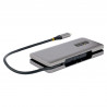 StarTech.com Hub USB C 4 Ports - 4x Ports USB-C, USB 3.1 10Gbps - Hub USB 3.2 Portable avec Power Delivery Pass-Through 100W - 