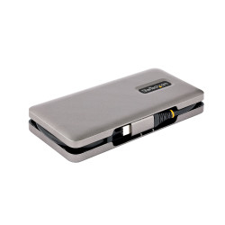 StarTech.com Hub USB C 4 Ports - 4x Ports USB-C, USB 3.1 10Gbps - Hub USB 3.2 Portable avec Power Delivery Pass-Through 100W - 