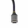 StarTech.com Hub USB C 4 Ports - 4x Ports USB-C, USB 3.1 10Gbps - Hub USB 3.2 Portable avec Power Delivery Pass-Through 100W - 