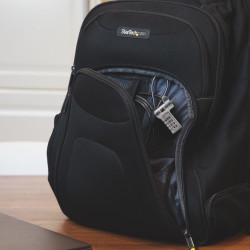 StarTech.com Câble Antivol pour Ordinateur Portable de 2m - Câble de Sécurité pour PC Portable, Compatible avec Noble Wedge