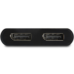 StarTech.com Répartiteur DisplayPort 1.2 à Deux Moniteurs, Adaptateur Multi-Moniteur DisplayPort vers 2x DP, Hub MST Double p