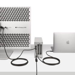 StarTech.com A40G2MB-TB4-CABLE Câble Thunderbolt 2 m 40 Gbit/s Noir