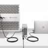 StarTech.com A40G2MB-TB4-CABLE Câble Thunderbolt 2 m 40 Gbit/s Noir