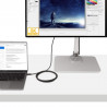 StarTech.com A40G2MB-TB4-CABLE Câble Thunderbolt 2 m 40 Gbit/s Noir