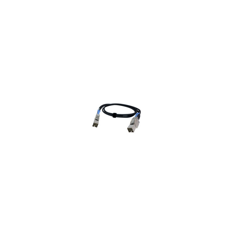 QNAP CAB-PCIE10M-8644-4X câble Serial Attached SCSI (SAS) 1 m Noir
