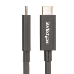 StarTech.com A40G2MB-TB4-CABLE Câble Thunderbolt 2 m 40 Gbit/s Noir