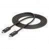 StarTech.com A40G2MB-TB4-CABLE Câble Thunderbolt 2 m 40 Gbit/s Noir