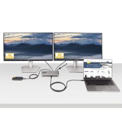 StarTech.com A40G2MB-TB4-CABLE Câble Thunderbolt 2 m 40 Gbit/s Noir
