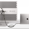 StarTech.com Câble USB4 de 1m 40Gbps, 240W (5A) Power Delivery, 8K 120Hz/4K 240Hz DP Alt Mode, Câble USB-C Certifié USB-IF -