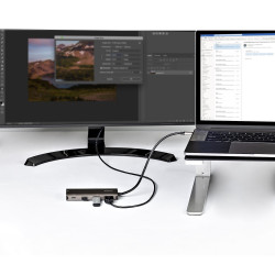 StarTech.com Adaptateur Multiport USB-C - Mini Dock USB Type-C 10Gbps avec 4K 30Hz HDMI - 100W Power Delivery Passthrough - Hub