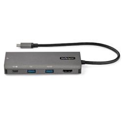 StarTech.com Adaptateur Multiport USB-C - Mini Dock USB Type-C 10Gbps avec 4K 30Hz HDMI - 100W Power Delivery Passthrough - Hub