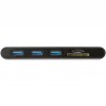 StarTech.com Adaptateur Multiport USB-C - Mini Dock USB Type C avec 4k HDMI ou 1080p VGA - 100W Power Delivery Passthrough, Hub