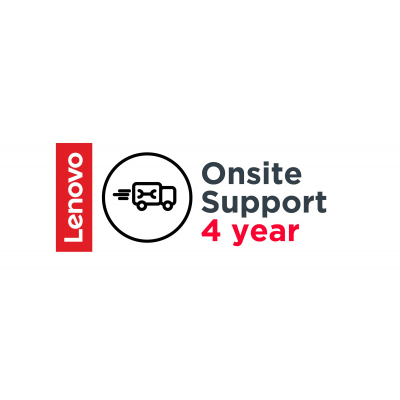 Lenovo 4 Year Onsite Support (Add-On) 1 licence(s) 4 année(s)