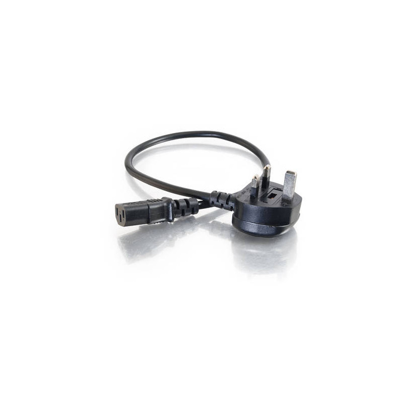C2G 0.5m Universal Power Cord Noir 0,5 m