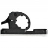 StarTech.com 100 Pinces Attache Câbles Adhésives Noir, Organiseur Câbles Réseau/Ethernet/Bureau/Ordinateur, Range Câbles B