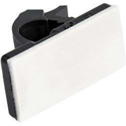 StarTech.com 100 Pinces Attache Câbles Adhésives Noir, Organiseur Câbles Réseau/Ethernet/Bureau/Ordinateur, Range Câbles B