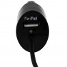 StarTech.com Chargeur pour voiture double avec câble Micro USB et port USB 2.0 - Haute puissance 21W / 4,2A - Noir
