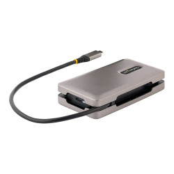 StarTech.com Adaptateur Multiport USB C - Station d'Accueil USB C, 4K 60Hz HDMI 2.0b, HDR, Hub USB 3.2 Gen 2 10Gbps - Mini Dock