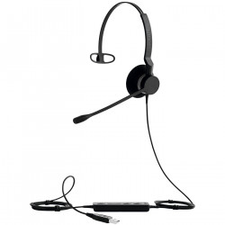 Jabra 2393-829-109 écouteur/casque Avec fil Arceau Bureau/Centre d'appels USB Type-A Noir