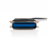 StarTech.com Câble Adaptateur de 3m USB vers 1 Port Parallèle pour Imprimante - Mâle Mâle