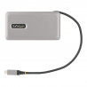 StarTech.com Adaptateur Multiport USB-C - 4K60Hz HDMI/VGA - Hub USB 3 Ports - 100W Power Delivery Pass-Through, GbE, Mini Stati