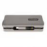 StarTech.com Adaptateur Multiport USB-C - 4K60Hz HDMI/VGA - Hub USB 3 Ports - 100W Power Delivery Pass-Through, GbE, Mini Stati