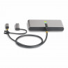 StarTech.com Hub USB-C à 2 Ports USB-A avec Ethernet et RS-232, Dongle USB-C vers USB-A, 100W PD Pass-Through, 2x USB-A 5Gbps,