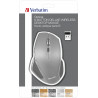 Verbatim Souris sans fil à 8 boutons et à LED bleue