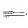 StarTech.com Adaptateur Multiport USB-C avec Dongle USB-C vers USB-A, Double HDMI (4K30Hz/1080p60Hz), 3x USB-A 5Gbps, Mini Stat