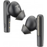 Poly Écouteurs noir charbon Voyager Free 60 UC M +adaptateur USB-C BT700 + étui de charge de base