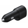 Samsung EP-L4020 Smartphone Noir Allume-cigare Charge rapide Intérieure