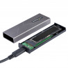StarTech.com Boîtier Externe SSD M.2 NVMe/SATA - Boîtier Disque Dur SSD M.2 PCIe/SATA - Boîtier SSD M.2 - Boîtier pour SSD 