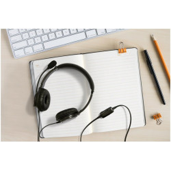 Kensington Micro-Casque Classic USB-A avec réglage du micro et du volume