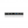 Lenovo 4X90S92381 station d'accueil Avec fil USB 3.2 Gen 1 (3.1 Gen 1) Type-C Gris