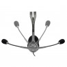 Logitech 981-000593 écouteur/casque Avec fil Arceau Bureau/Centre d'appels Noir