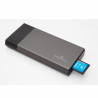 Kingston Technology MobileLite Wireless lecteur de carte mémoire Wi-Fi Noir, Gris
