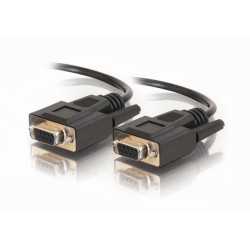 C2G 3m DB9 Cable câble Série Noir