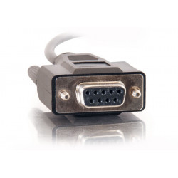 C2G 3m DB9 Cable câble Série Noir
