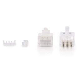 C2G 88125 connecteur de fils RJ-45 Blanc