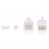 C2G 88125 connecteur de fils RJ-45 Blanc