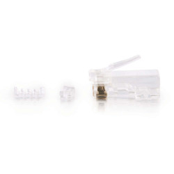 C2G 88125 connecteur de fils RJ-45 Blanc