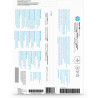 HP Transferts Iron-on (12 feuilles/A4/210 x 297 mm)