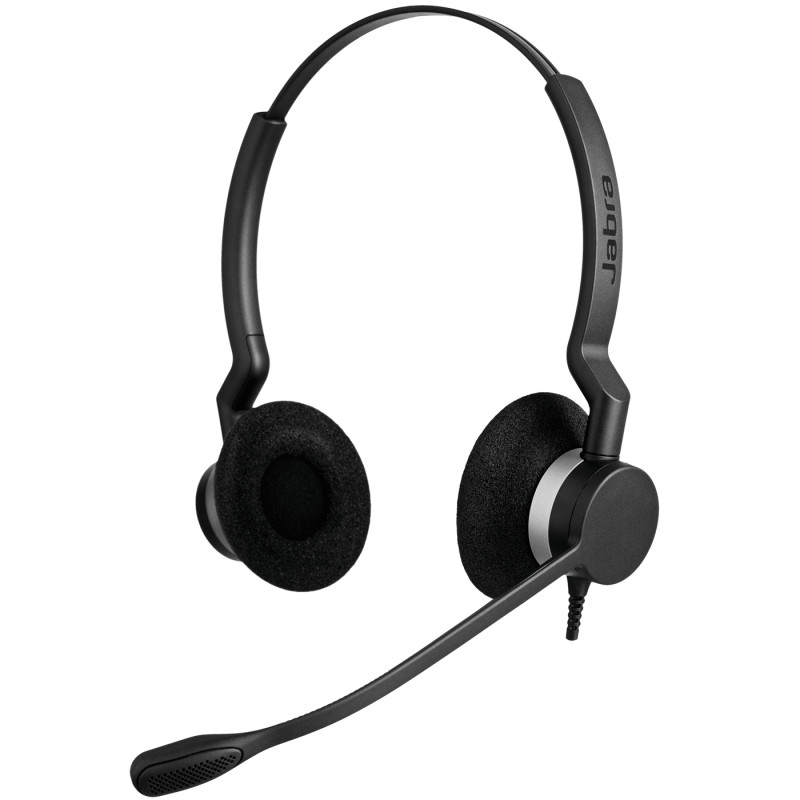 Jabra Biz 2300 Casque Avec fil Arceau Bureau/Centre d'appels USB Type-C Bluetooth Noir